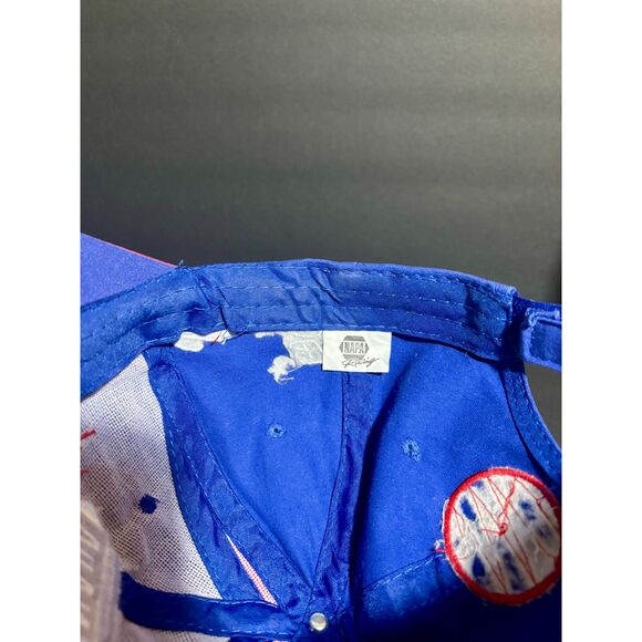 NAPA Racing Hat Blue Red Stars Intrepid Fallen Heroes Fund Adjustable NASCAR Cap - Picture 6 of 6